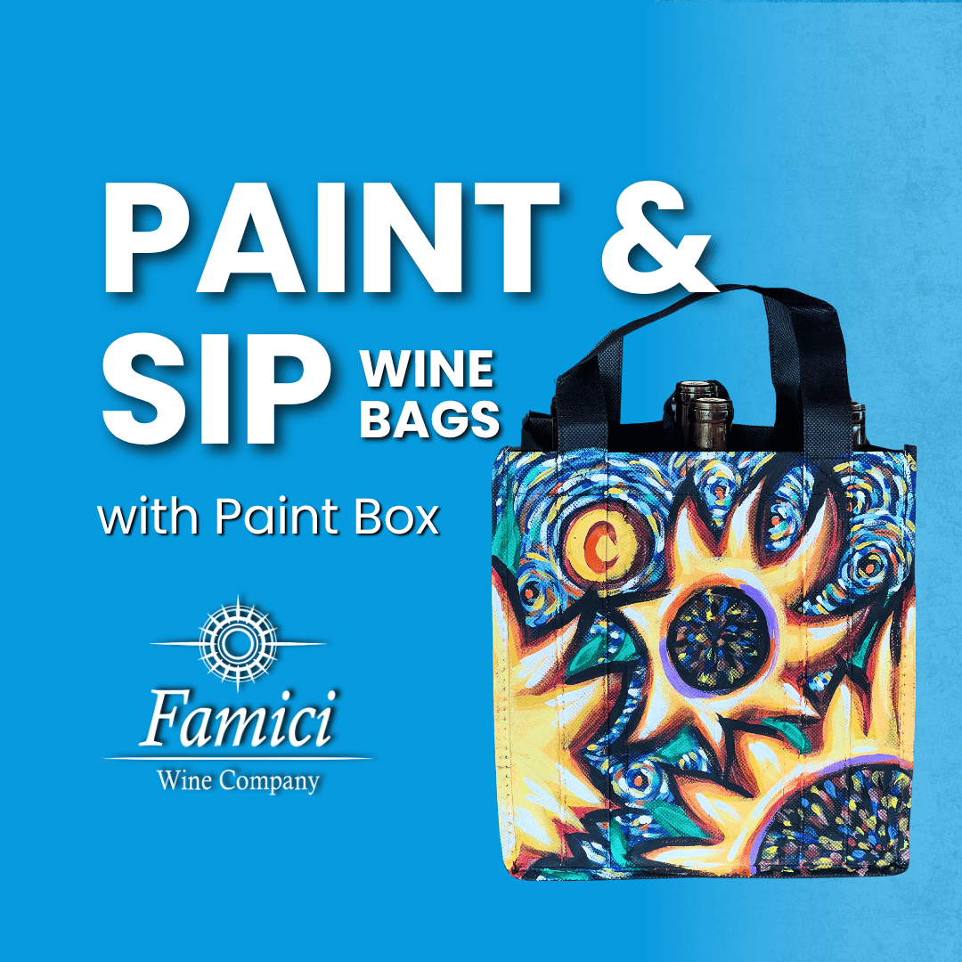 Paint & Sip Wine Bags